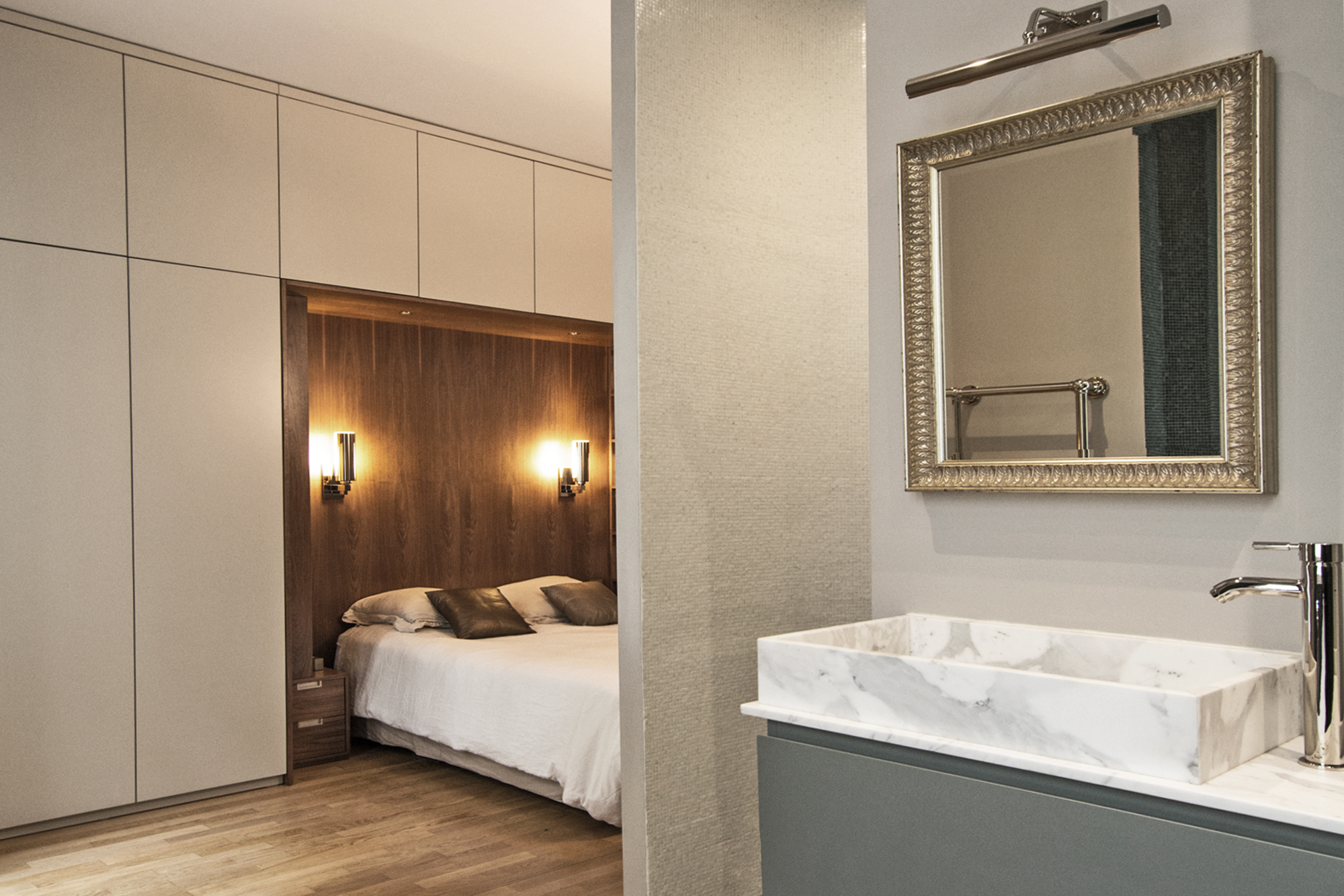 Restructuration appartement Paris — ouverture des volumes et redistribution