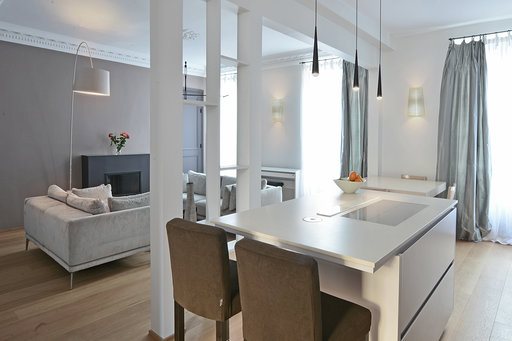 Rénovation haut de gamme appartement Paris 4
